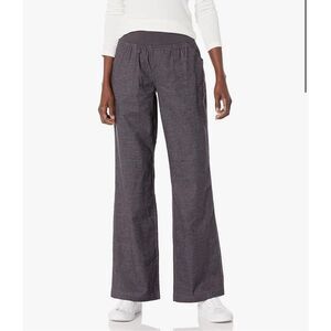 NWT Prana Mantra Pant in Coal Gray Size Medium Wide Leg